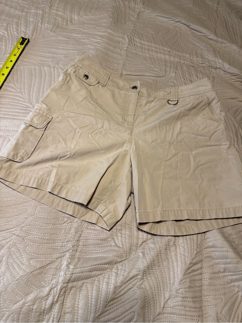 Jones New York Women's Cargo Shorts - Beige Sz 12